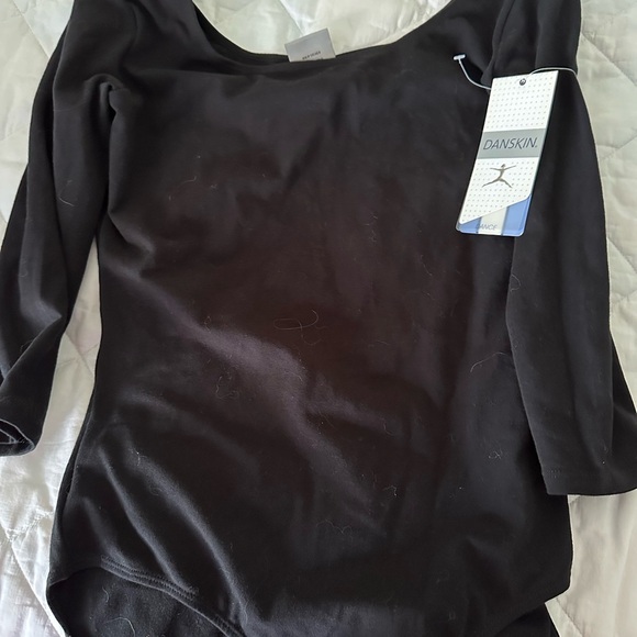 Danskin Tops - Danskin Women's Elegant Black Bodysuit
